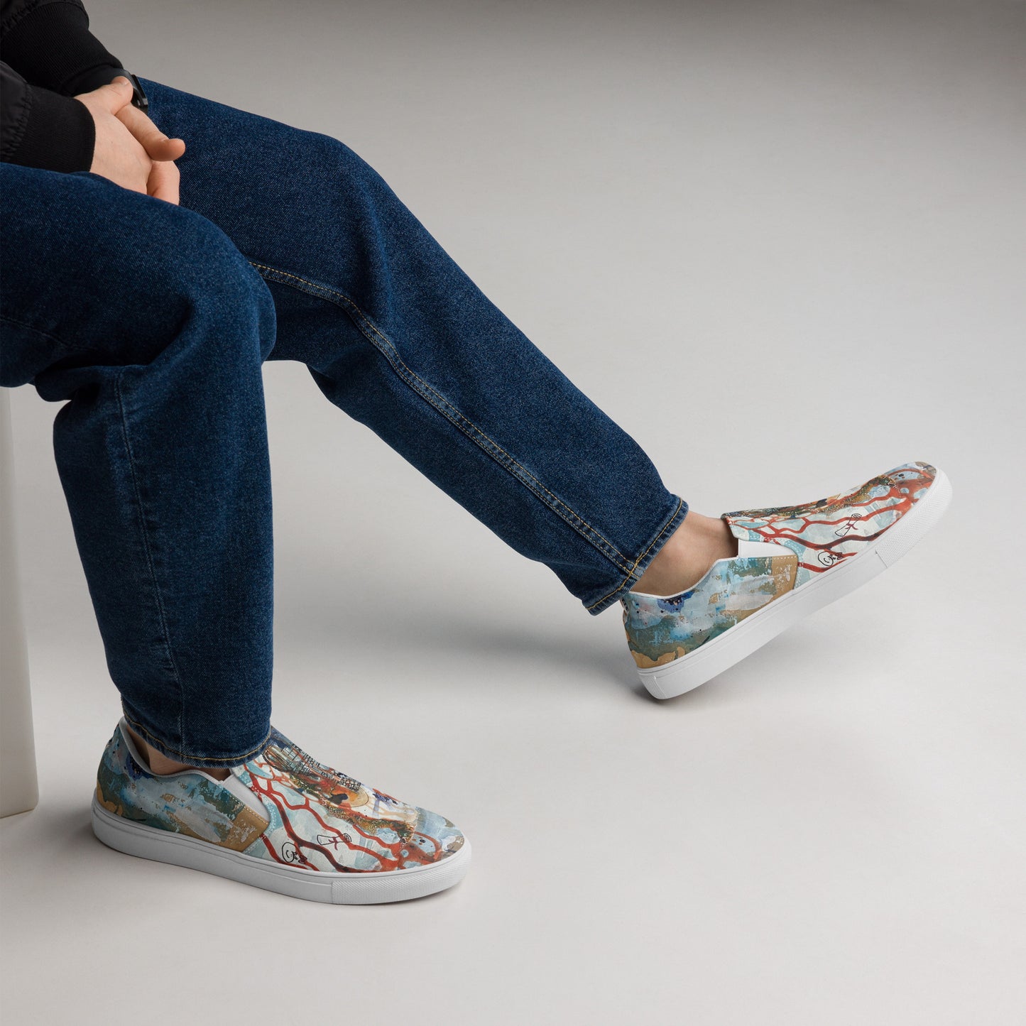 Chaussures slip-on en toile pour hommes - Freedom